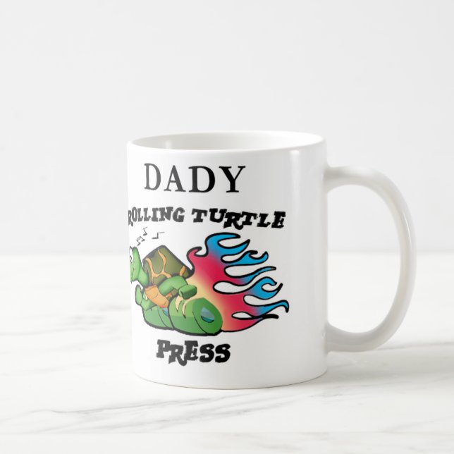 Blanc tasse blanche classique de 11 onces (Droite)