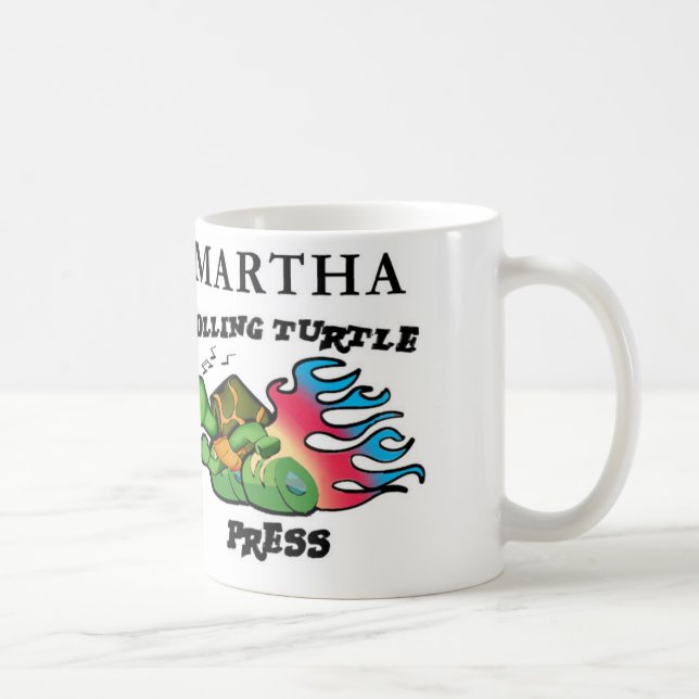 Blanc tasse blanche classique de 11 onces (Droite)