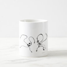 Blanc tasse blanche classique de 325 ml. Le