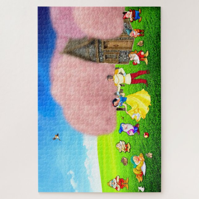 Blanche-Neige Puzzle 1 014 pièces (Vertical)