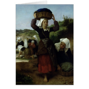 Blanchisseuses de Fouesnant par Bouguereau