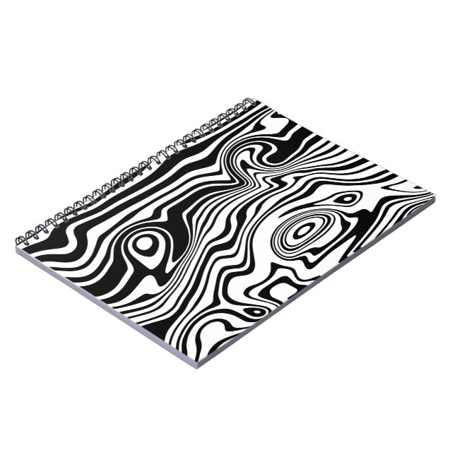 Blancs noirs Carnet en bande blanche Choisir la co (Côté gauche)