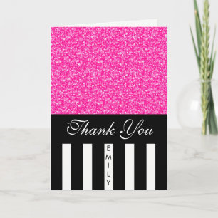 Blancs Noirs Et Parties scintillant Rose - Merci
