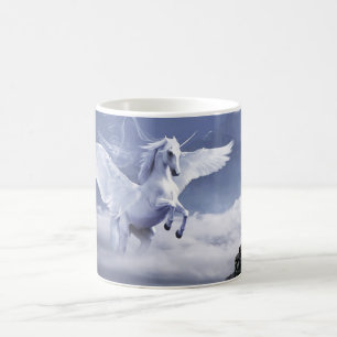 Blancs Pegasus mystique café Mug