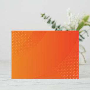 BLANK CRÉER VOTRE PROPRE ORANGE INVITATION