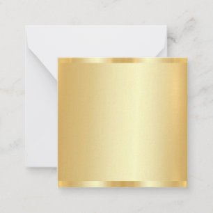 Blank Modèle Faux Gold Moderne Élégant tendance