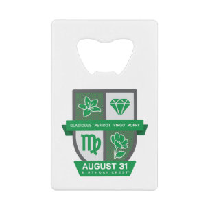 Blason d'anniversaire de la Vierge™ pour le 23-31 