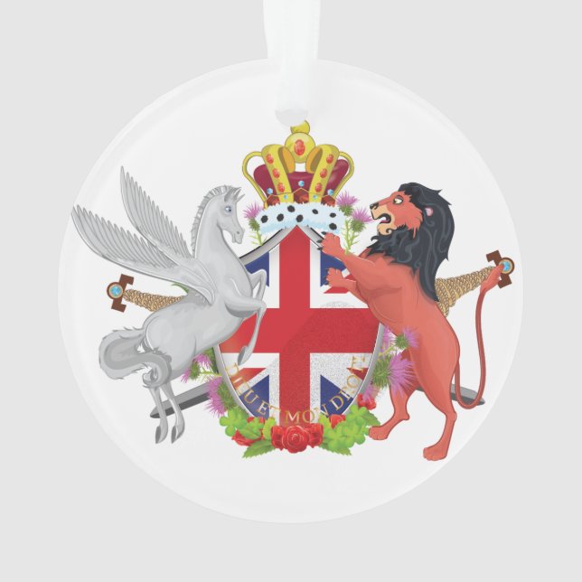 Blason de trône royal de dessin animé (dos)