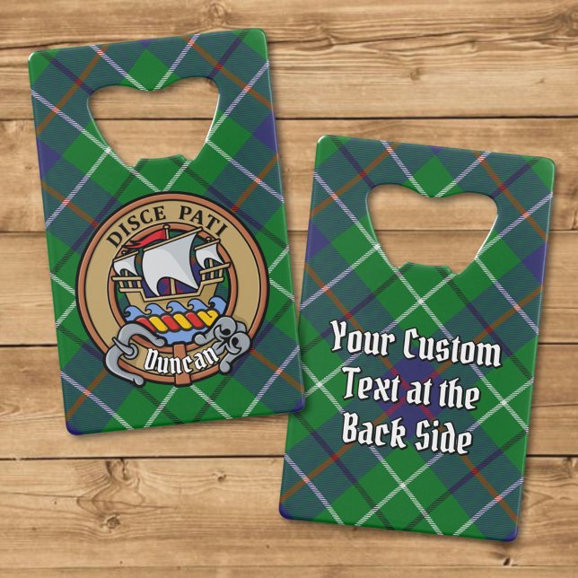 Blason du clan Duncan sur tartan (Créateur téléchargé)