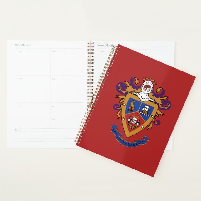 Blason officiel de Delta Sigma Pi (Devant avec enveloppe)