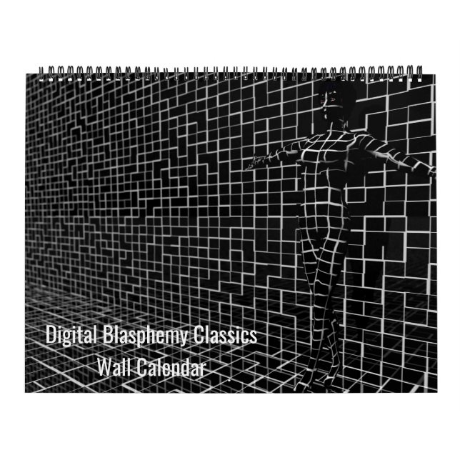 Blasphème numérique Classic Calendrier mural (Protection)