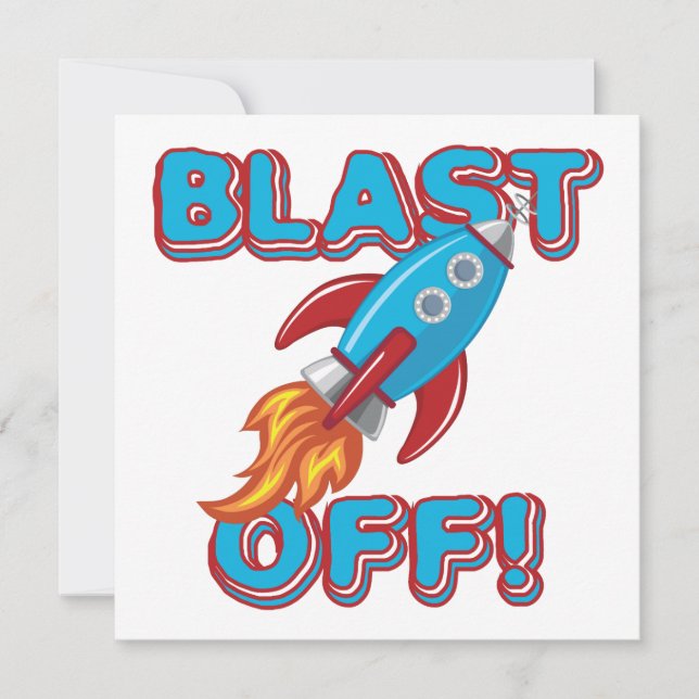 Blast Off Rocket Ship (Devant)