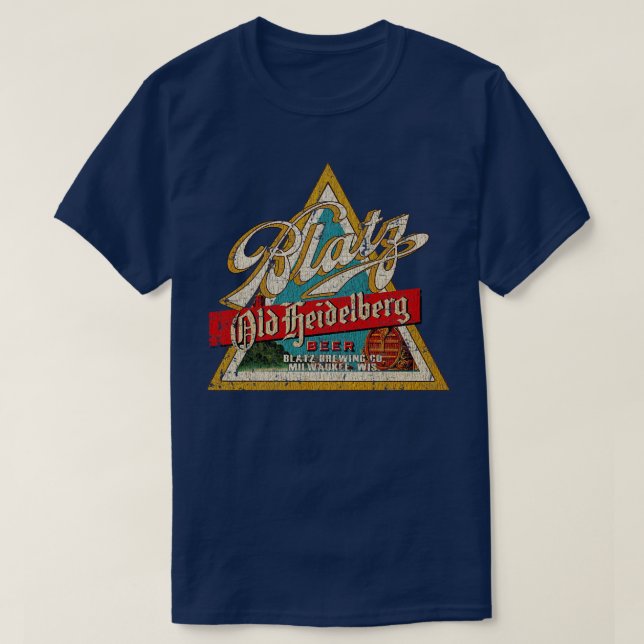 Blatz Beer Milwaukee 1846 TShirt (Design devant)