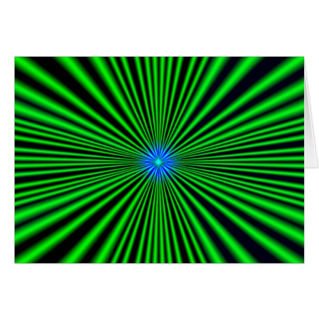 Blau - grüne Stern (Devant horizontal)