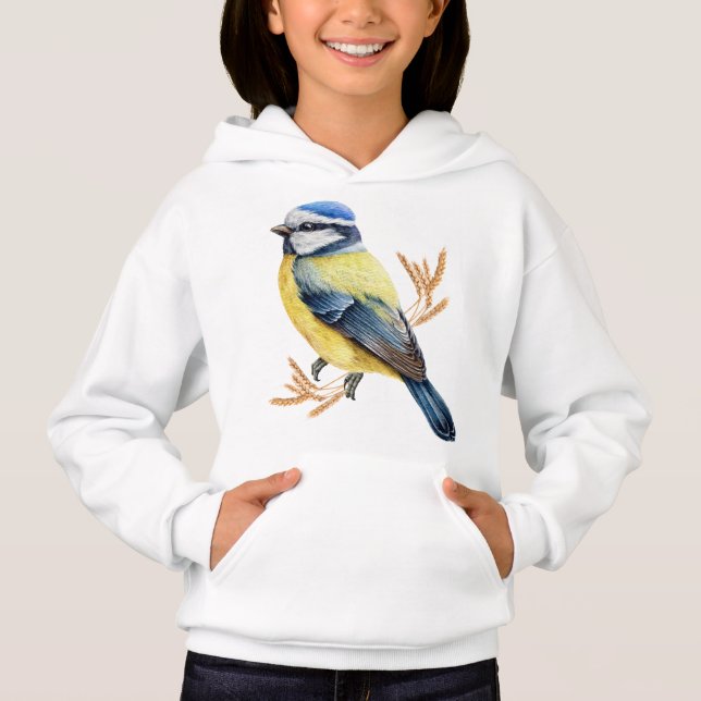 Blé Doré et Mésange Bleue (Devant)