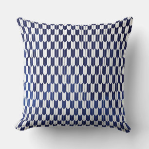 Blé japonais bleu Coussin réversible