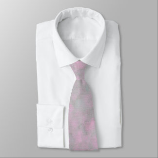 Blé rose et gris Blé Cravates personnalisés