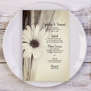 Blé séché et marmite de campagne menu Mariage de f