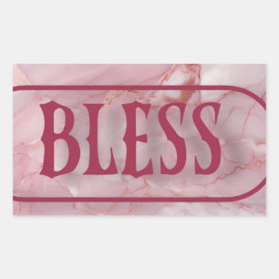 Bless Classic Round Stickers