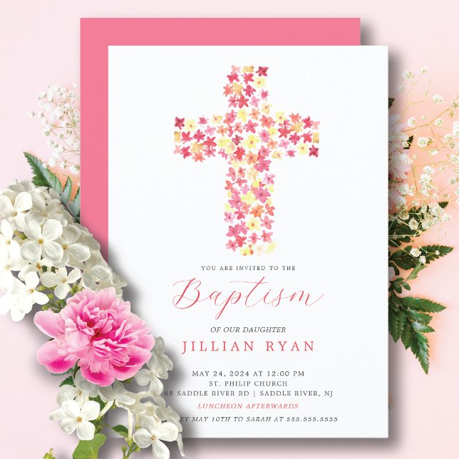 Blessé Baptême Invitation (Créateur téléchargé)