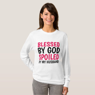 BLESSÉ PAR DIEU SPOILED PAR MES T-shirts MARI