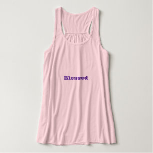 Blessé Pink Racerback Débardeur