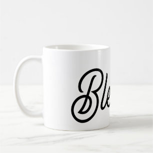 Blessé tasse de café