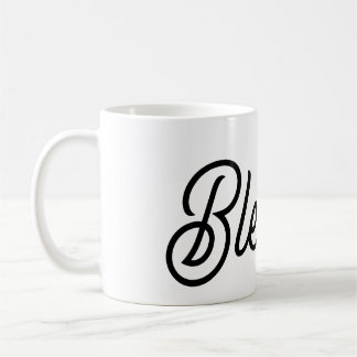 Blessé tasse de café