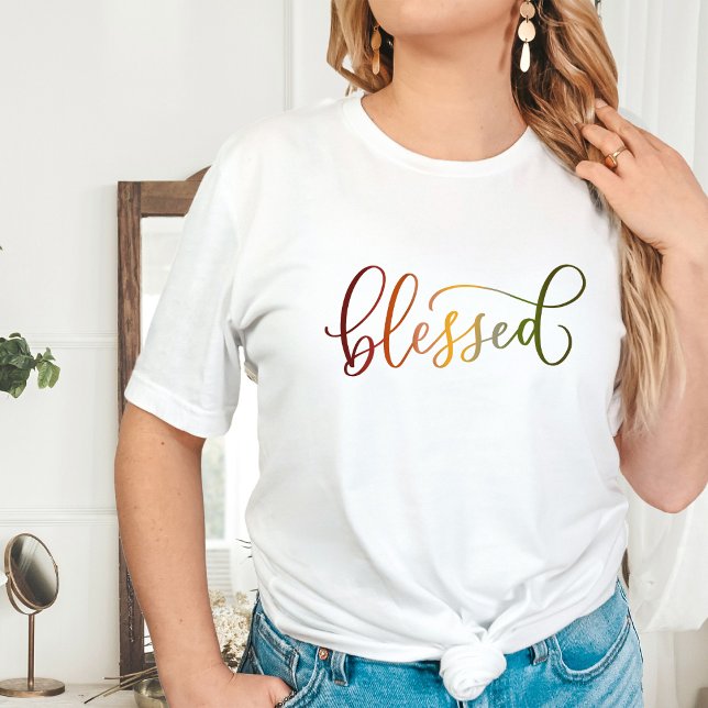 Blessed Fall Thanksgiving Tshirt (Créateur téléchargé)