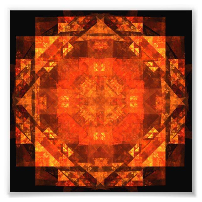 Blessing Abstrait Art Photo Print (Devant)
