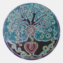 Blesstree of Life Sticker Mandala