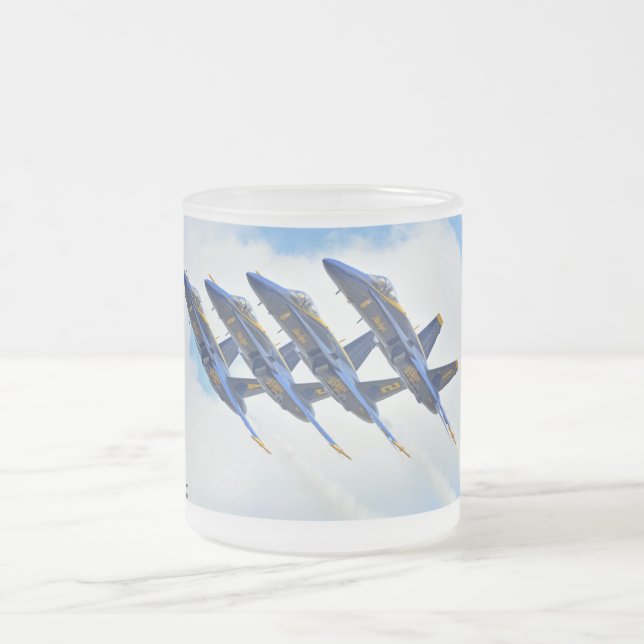 Bleu Angels Coffee Mug (Centre)