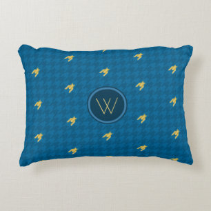 Bleu avec Coussin d'accentuation de l'accentuation