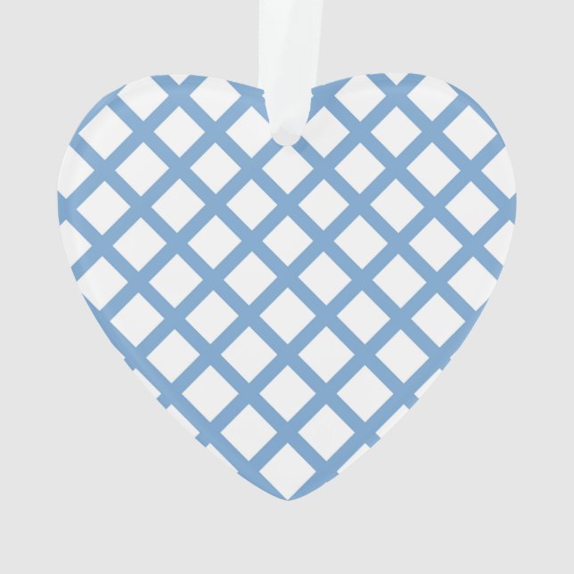 Bleu Blanc Arlequin Diamond Motif (dos)
