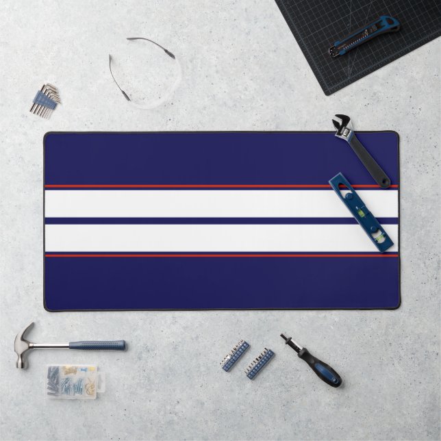 Bleu, blanc et rouge Classy (Poste de travail)