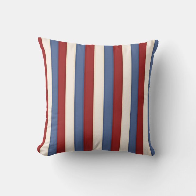 Bleu, Blanc et Rouge Coussin (Recto)