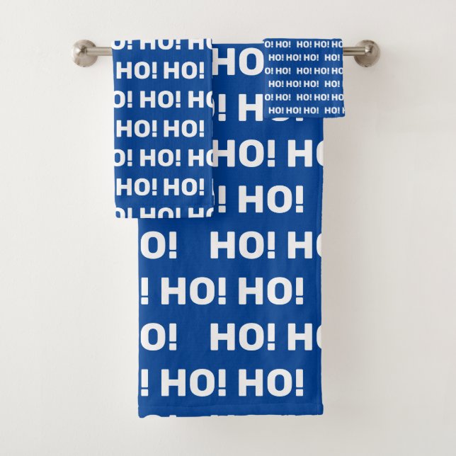 Bleu Blanc Ho Ho Ho Noël Fêtes (En situation)