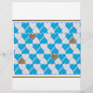 Bleu, blanc motif bavarois.