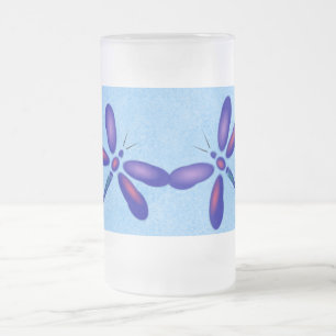 Bleu Bleu dragonfly été Mug