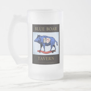 Bleu Boar Tavern Frosted Mug