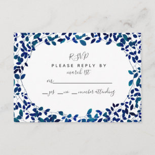 Bleu Botanique RSVP