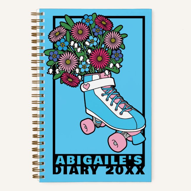 Bleu Bouquet Patinage Nom du dessin Année Journal (Recto)