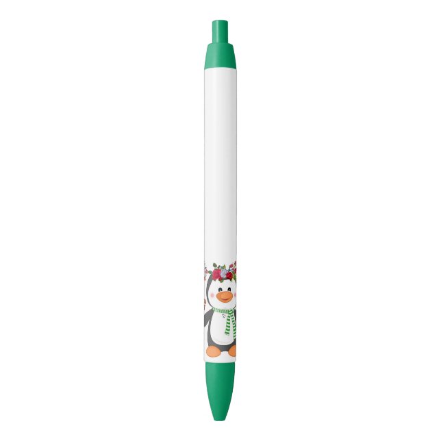 Bleu Bureau de stylo et école Stylo Penguin Saint-Valen (devant Vertical)
