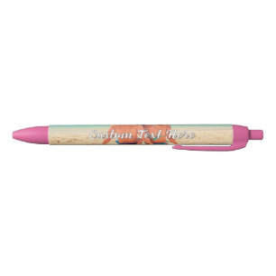 Bleu Cadeau personnalisé de votre stylo photo avec text