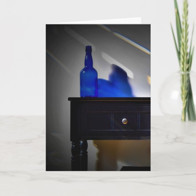 Bleu, carte (Devant)