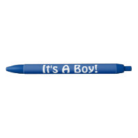Bleu C'est un Garçon Stylos mains dehors