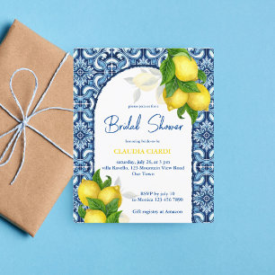 Bleu citron Amalfi budget nuptiale douche invitati