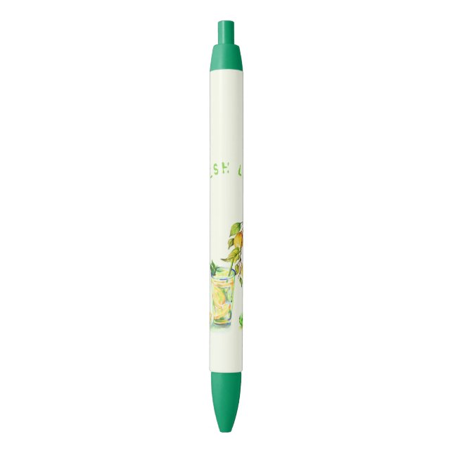 Bleu Citron Jus Cool Boire Citron Stylo (devant Vertical)