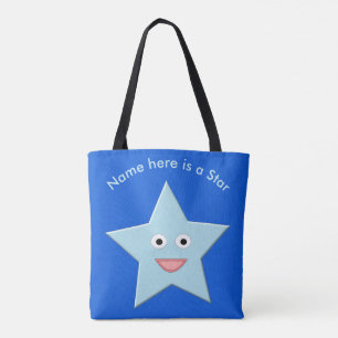 Bleu clair Celebration Star Sac fourre-tout person