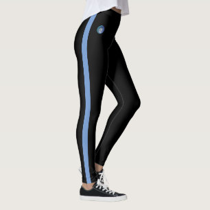 Bleu clair écarté des deux côtés Leggings JK 2023